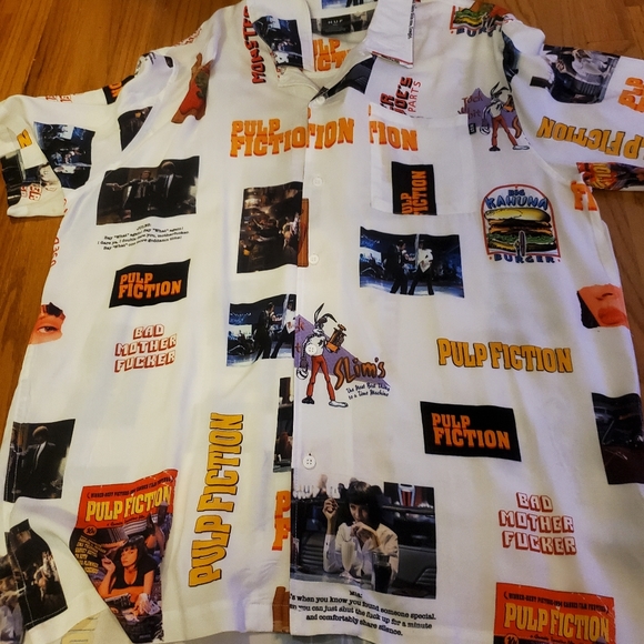HUF x Pulp Fiction Woven Shirt - Picture 7 of 12